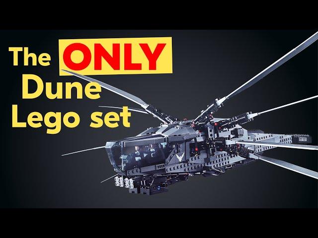 Lego DUNE Atreides Royal Ornithopter REVIEW