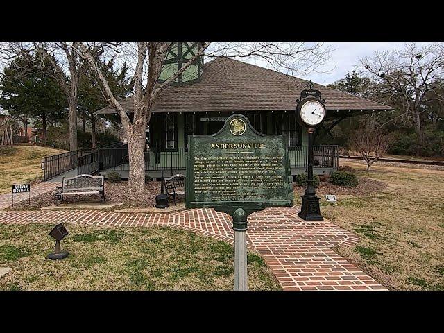 Andersonville, Georgia Walking Tour a "Traveling with Hubert" Video