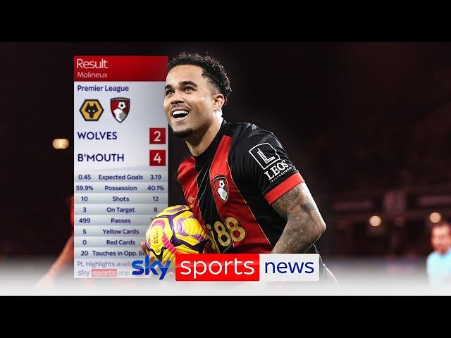 Justin Kluivert scores hat-trick of penalties in manic Bournemouth win over Wolves | Soccer Saturday