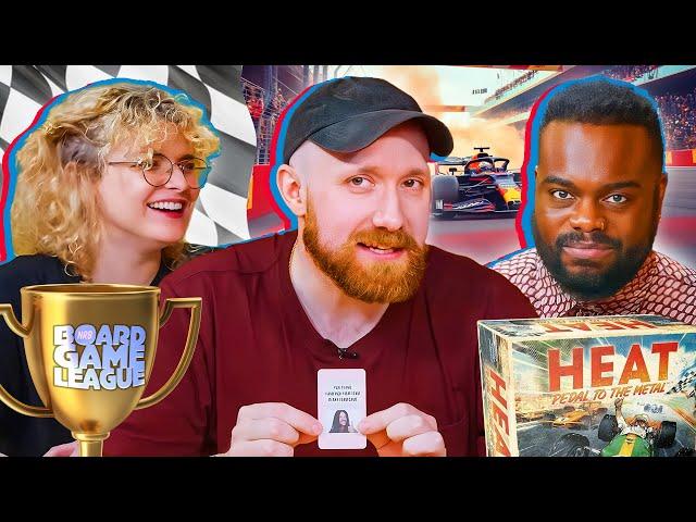 Let's Play HEAT: PEDAL TO THE METAL | Board Game League