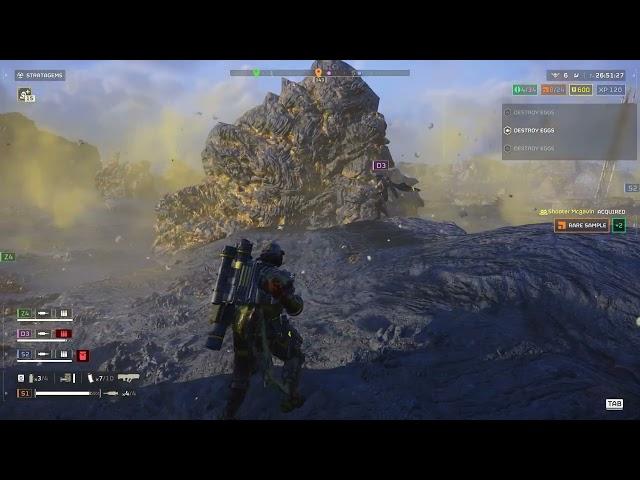 Helldivers 2 stratagem game breaking bug.