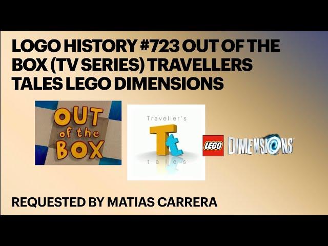 Logo History #723 Out Of The Box Travellers Tales and Lego Dimensions