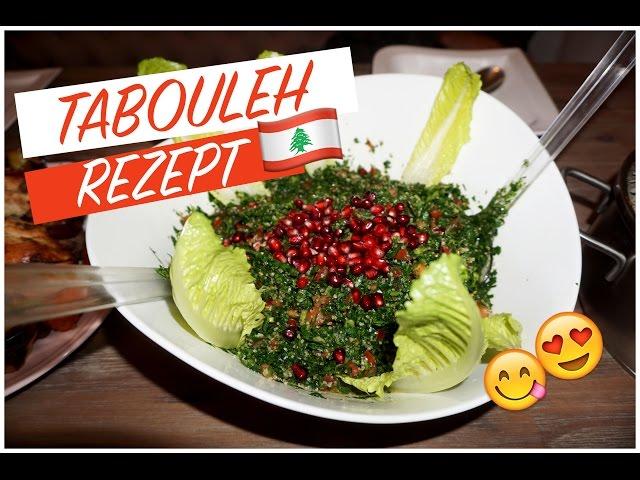 LIBANESISCH KOCHEN MIT HANADI I TABOULEH  | HANADIBEAUTY