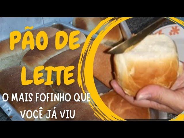 Pão de Leite Caseiro Fofinho e Fácil de Fazer: Receita Perfeita para a Família!  A vó que lute