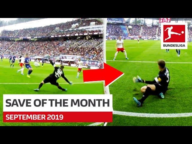 Alexander Nübel vs. RB Leipzig | Save of the Month - September 2019