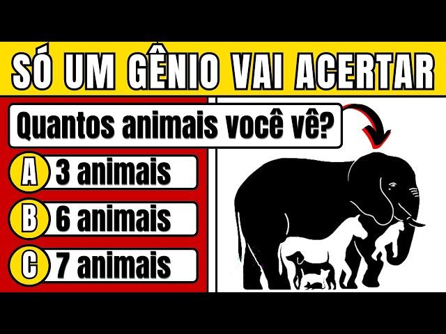 Duvido Você Acertar Mais de 100 Perguntas deste Quiz de Conhecimentos Gerais!