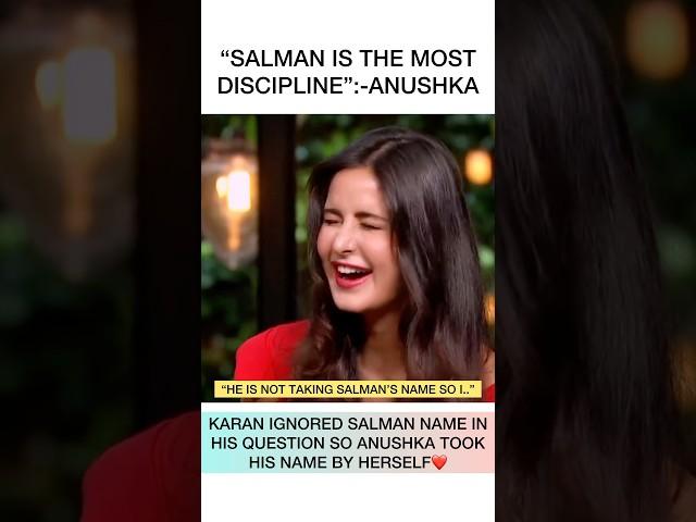 Katrina’s reaction when Anushka named Salman khan out of the box|