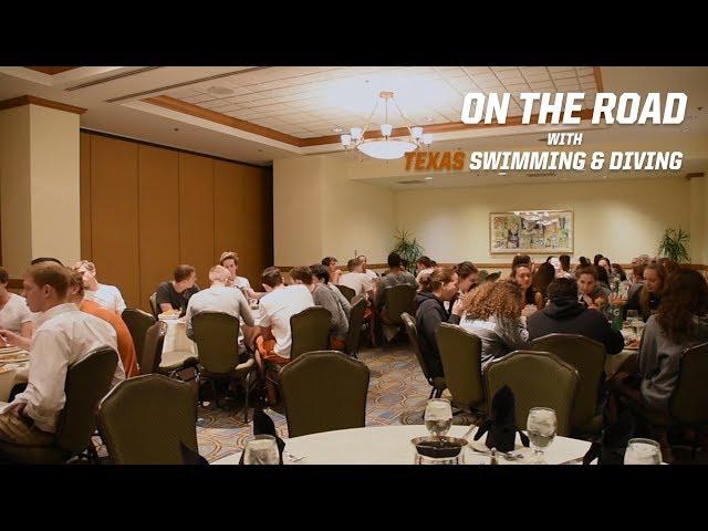 On the Road with Texas Swimming and Diving [Feb. 6, 2018]