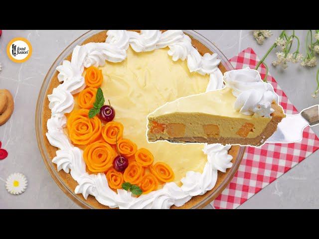 No Bake Mango Pie Recipe by Food Fusion