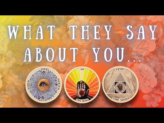  What people say about you... ️  PICK-A-CARD