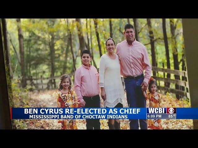 Mississippi Band of Choctaw Indians elects Cyrus Ben as chief for 2nd term