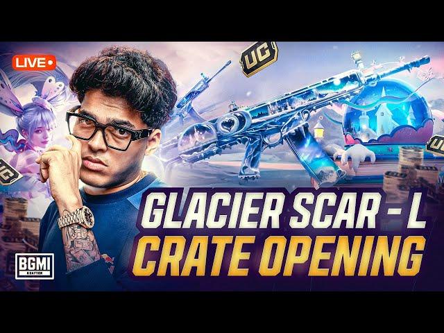 GLACIER SCAR-L CRATE OPENING | JONATHAN IS BACK | BGMI