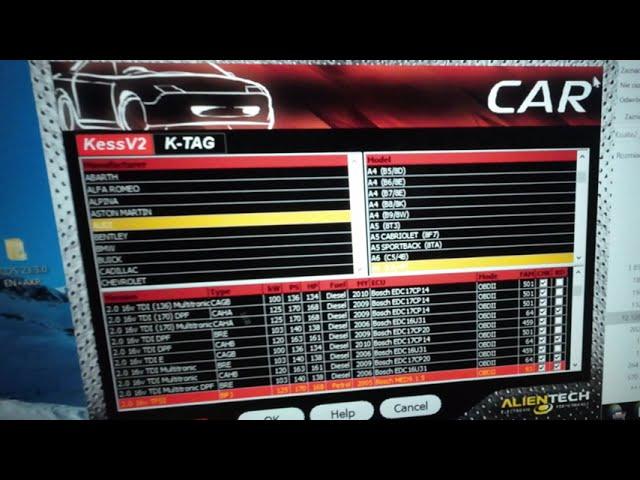 OBD2 ECU Chip Tuning with KESSv2: Reading and Writing #ECU Map #ECUTuning #KESSv2 #Audi #A6 #A6C6