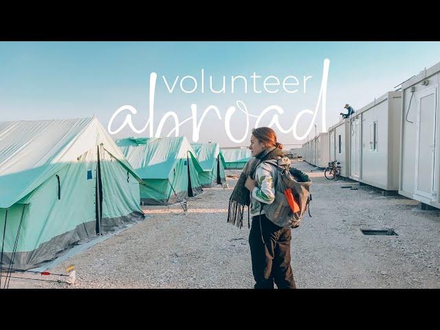 How to Volunteer Abroad (For Free!)  | Teaching English in a Refugee Camp in Greece