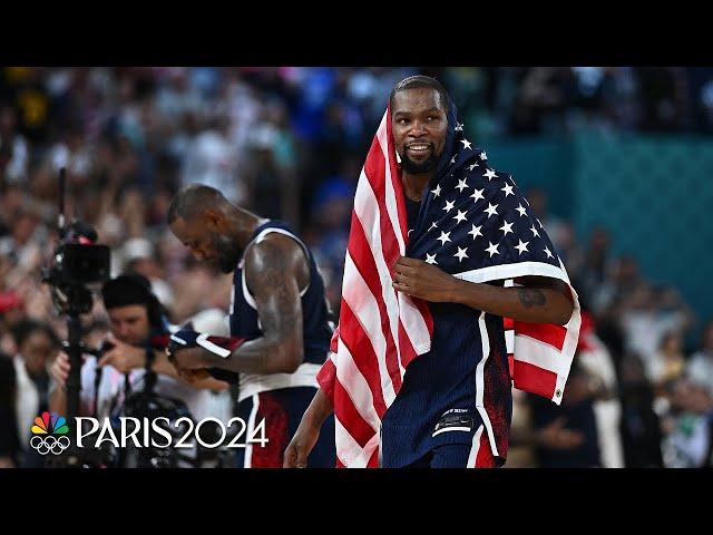 Kevin Durant's TOP highlights from Paris Olympics basketball competition | NBC Sports