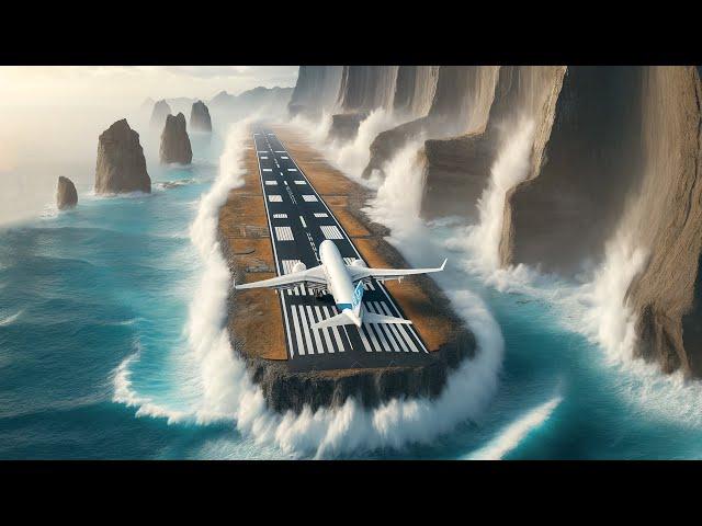 15 MOST SCARY Runways