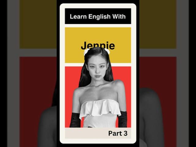 "Bish Bash Bosh" with Jennie Kim 🩷 #englishlearning