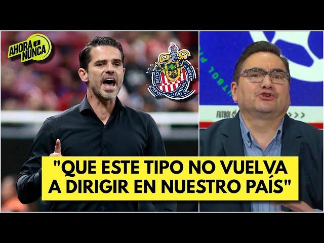 GAGO, esto te MANDA A DECIR JORGE PIETRASANTA, como periodista y FANÁTICO DE CHIVAS | Ahora o Nunca