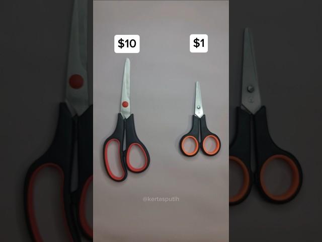 Perfect Fried Chiken Cut! ️ $10 Scissors vs $1 Scissors #kertasputih #cuttinghacks #diy