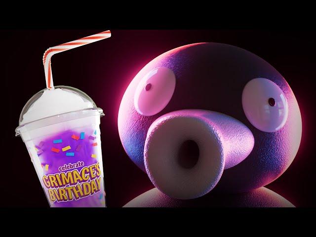 PINGU TRIES THE GRIMACE SHAKE