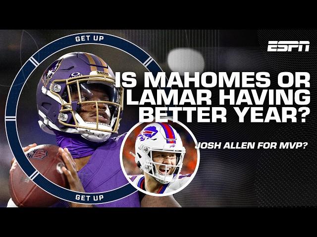  RAVENS-STEELERS RIVALRY picks & predictions + Josh Allen's MVP case vs. Lamar Jackson | Get Up