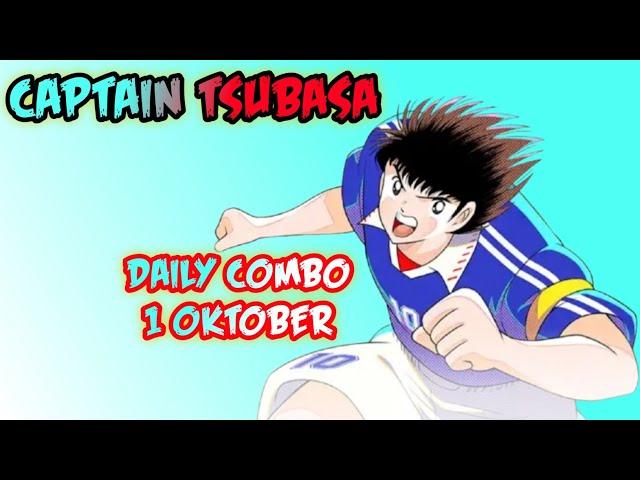 DAILY COMBO CAPTAIN TSUBASA 1 OCTOBER • KOMBO HARIAN CAPTAIN TSUBASA RIVAL TERBARU