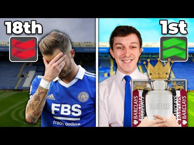 I Rebuild Leicester City in Football Manager