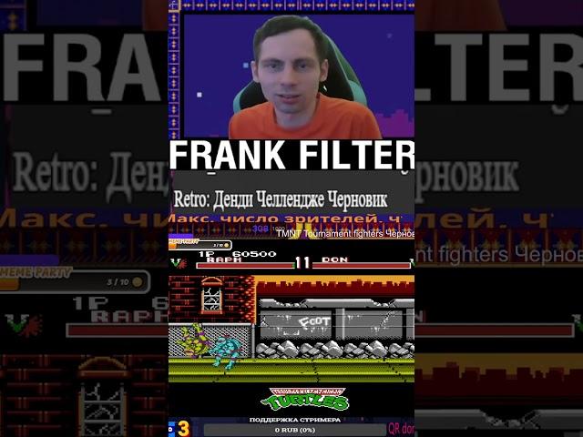 Raphael vs Donatello hp! line help! | #frank_filterrtv #short #gamer #game #8bit #Twitch