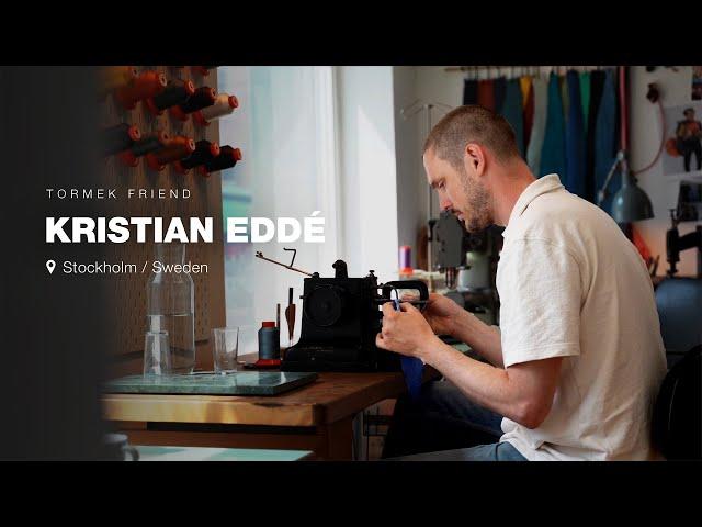 Tormek Visits Kristian Eddé