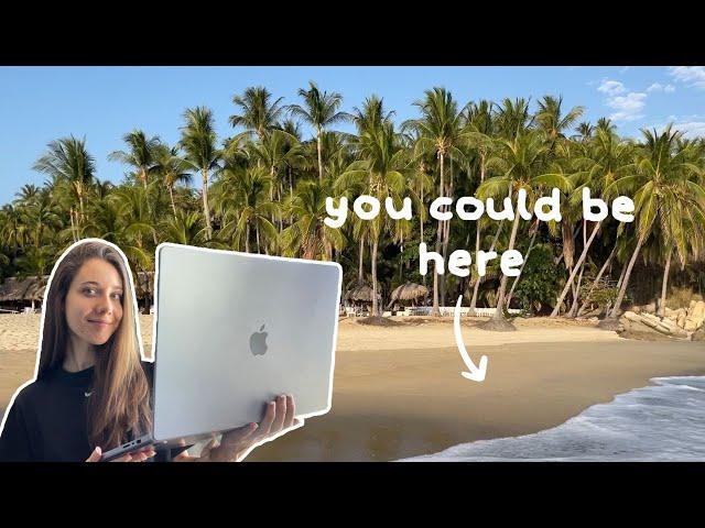 How to BECOME A DIGITAL NOMAD for beginners - Full Tutorial  remote jobs, taxes, where to start