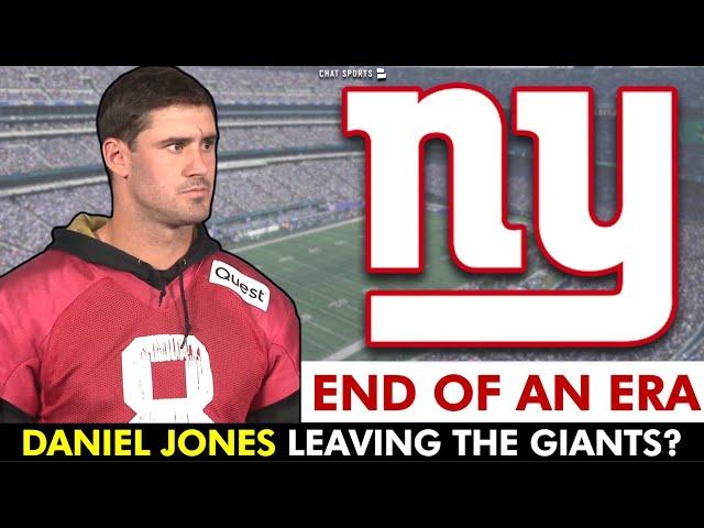  Daniel Jones Says Goodbye To The New York Giants