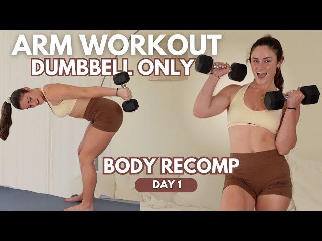 This Simple Dumbbell Arm Workout Will Transform Your Arms In Just 4 Weeks!