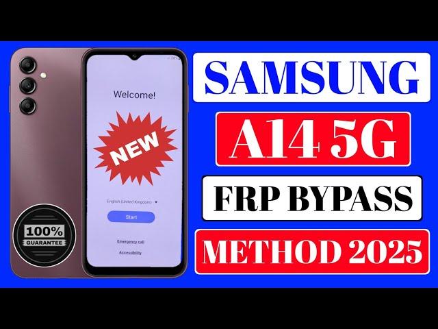 Samsung A14 5G Frp Bypass 2025 | Android 13/14 | Google Account Unlock