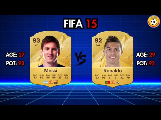 Ronaldo VS Messi FIFA EVOLUTION *CAREER EVOLUTION*  FIFA 04 - FIFA 20