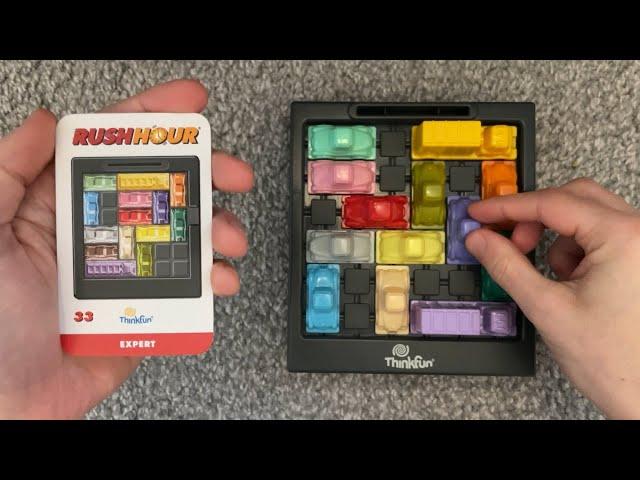 [ASMR] Rush Hour Puzzle Solving!