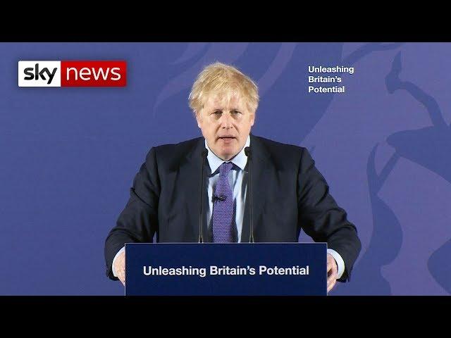 Boris Johnson speech: I share the optimism of President Trump