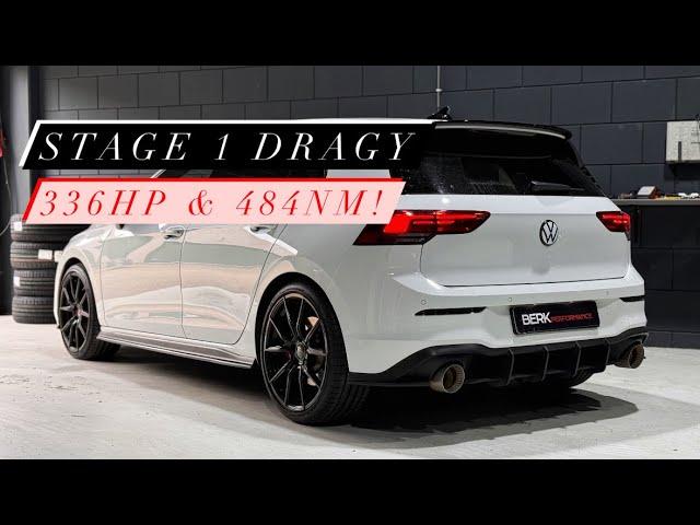 336HP & 484NM VW Golf 8 2.0 TSI GTI | STAGE 1 | 0-100 & 100-200 & 1/4 MILE | BERKPerformance