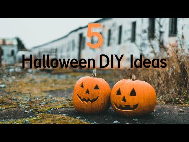 Halloween DIY Ideas | Kendin Yap Cadılar Bayramı Fikirleri 