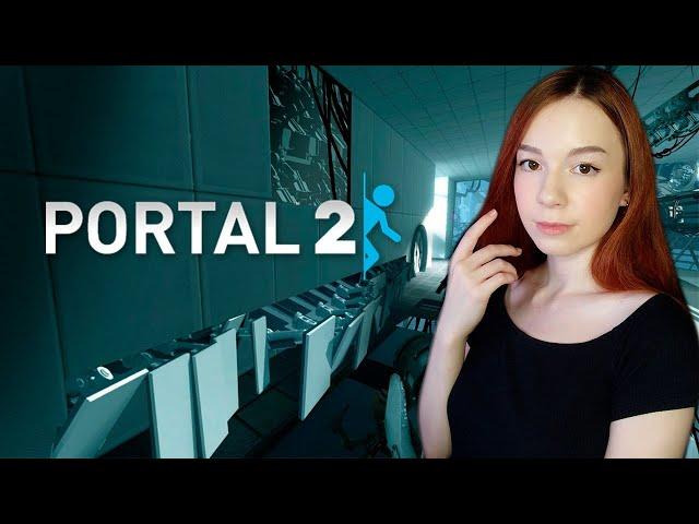 Первый Раз в PORTAL 2  Полное Прохождение Portal 2 на Русском  СТРИМ #1