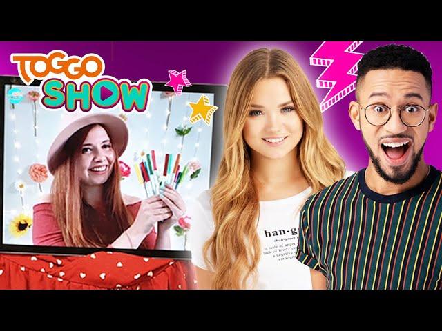 Hinter den Kulissen mit JULIA BEAUTX | Zeichnen-CHALLENGE mit FOXY DRAWS | TOGGO SHOW | Ganze Folge