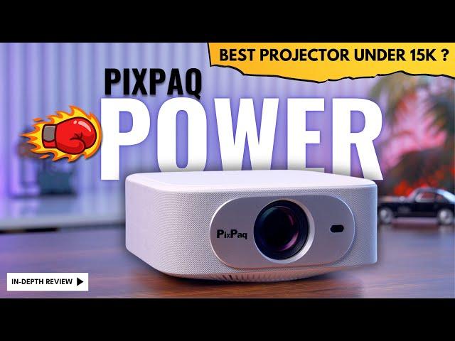 Best Projector Under ₹15,000? PixPaq Power Projector Review  | Budget Home Theater Setup 2025