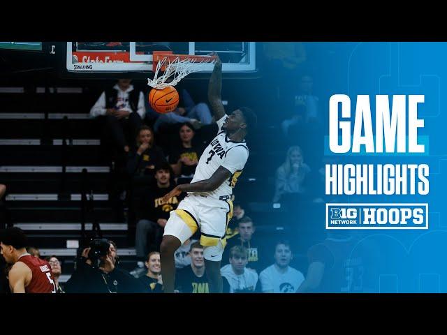 Rider at Iowa | Highlights | Big Ten Basketball | 11/19/2024