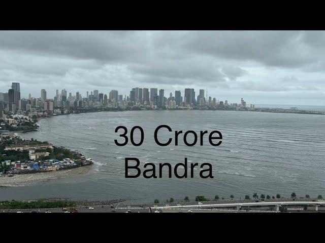 30 Crore,Sea Facing 4bhk, I 🩵 Bandra