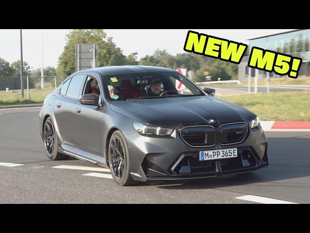 Cars Leaving Nürburgring Tankstelle! M5 G90 Performance, 670HP RS3, M3 E92, Aventador, GT3 RS MR