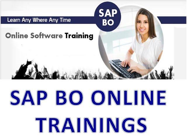 SAP BO 4.2 Training Videos - SAP BO Tutorial for Beginners