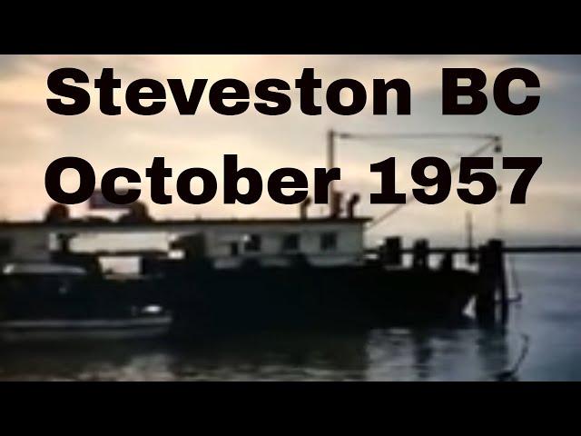 Steveston in October 1957