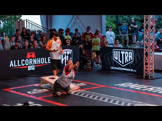 Quadruple Amputee & ACL Pro Dayton Webber Is An Unstoppable Cornhole Player