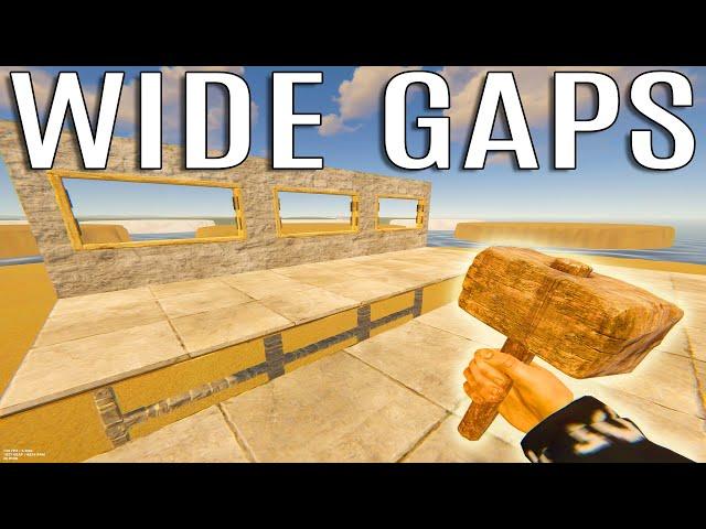 HOW TO DO WIDE GAPS WITH EASE IN RUST (Easiest Wide Gap Tutorial)