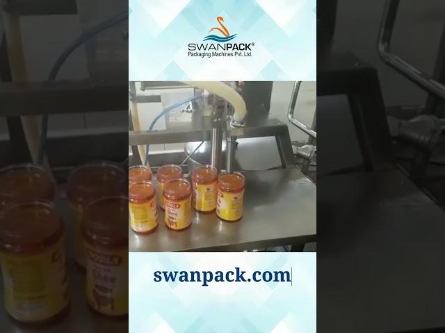 Ghee Filling Machine Manufactured by Swanpack | Call Now: +91 9490118758