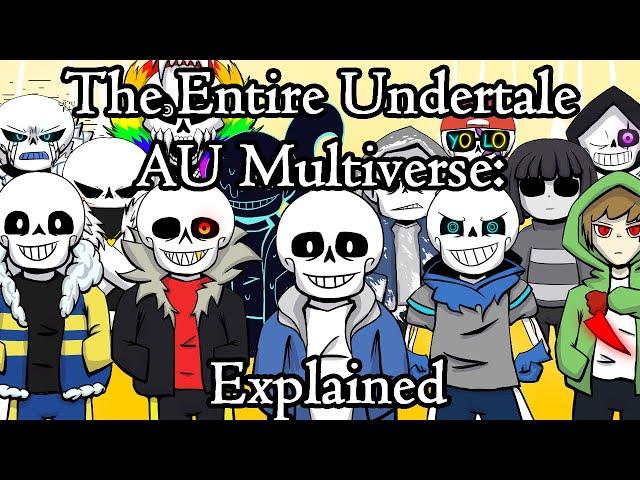 The Entire AU Undertale Multiverse Explained